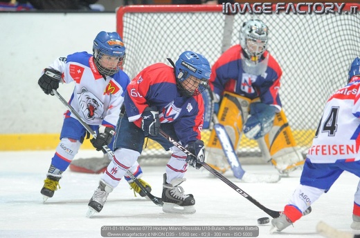 2011-01-16 Chiasso 0773 Hockey Milano Rossoblu U10-Bulach - Simone Battelli